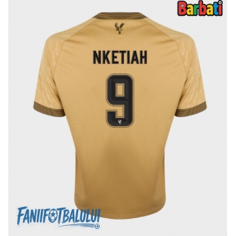 Crystal Palace Eddie Nketiah #9 Tricou Fotbal Replică 2025-26 Barbati Deplasare